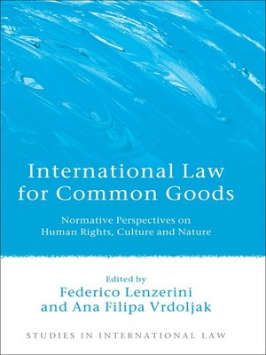 cover image of International Law for Common Goods